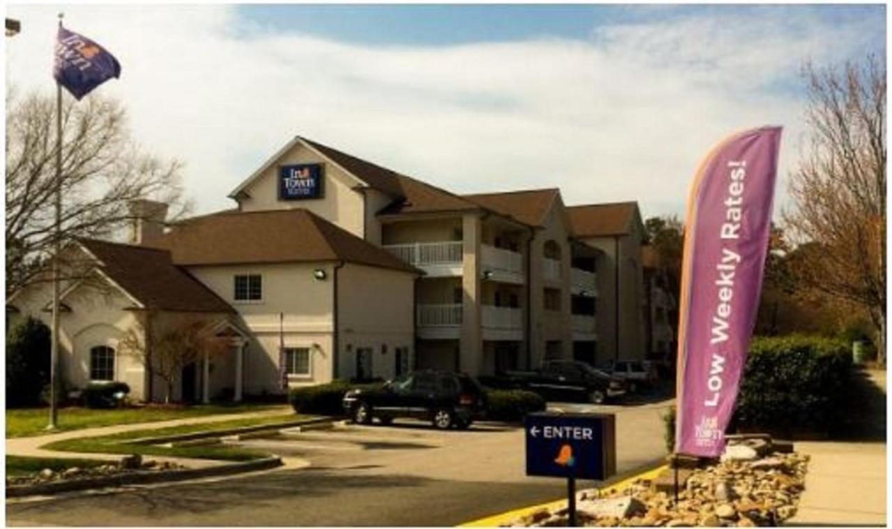 Intown Suites Extended Stay Raleigh Nc- Capital Blvd 外观 照片